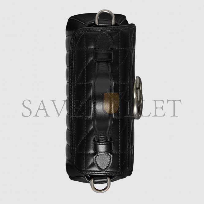 GUCCI GG MARMONT MINI TOP HANDLE BAG 583571 (21*15.5*8cm) GUCCI GG MARMONT MINI TOP HANDLE BAG 583571 (21*15.5*8cm)